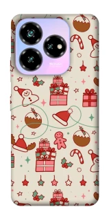 Чохол на ZTE Nubia V60 Desing Новорічний v14 фото 1 з 1