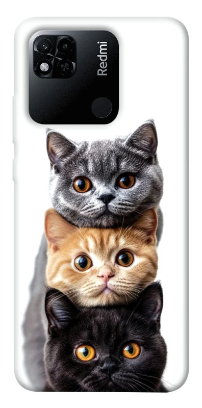 Чохол на Xiaomi Redmi 10A Гарні котики фото 1 з 1
