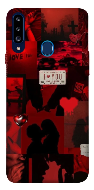 Чохол на Samsung Galaxy A20s Love collage ver.2 фото 1 з 1