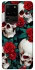 Чохол на Samsung Galaxy S20 Ultra skull and rose фото 1 з 1