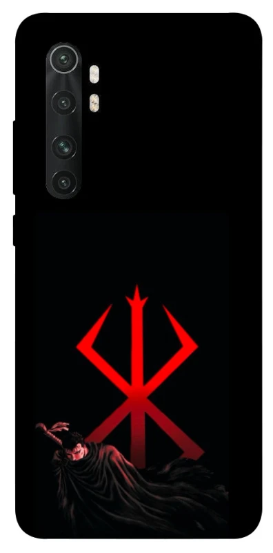 Чохол на Xiaomi Mi Note 10 Lite Berserk Red Logo фото 1 з 1