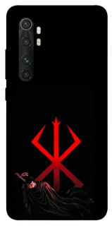 Чехол на Xiaomi Mi Note 10 Lite Berserk Red Logo фото 1 из 1