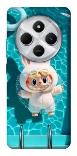 Чехол на Xiaomi Redmi 14C / Poco C75 Labubu in the pool ver.2 фото 1 из 1