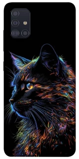 Чохол на Samsung Galaxy A51 Чорний кіт фото 1 з 1