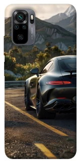 Чехол на Xiaomi Poco M5s Car in the mountains фото 1 из 1
