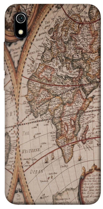 Чехол на Xiaomi Redmi 7A Карта путешествий фото 1 из 1