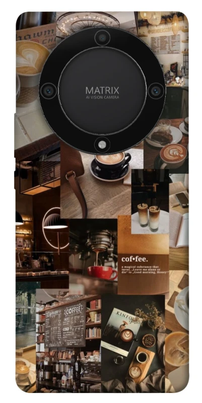 Чехол на Huawei Magic5 Lite Coffee collage ver.2 фото 1 из 1