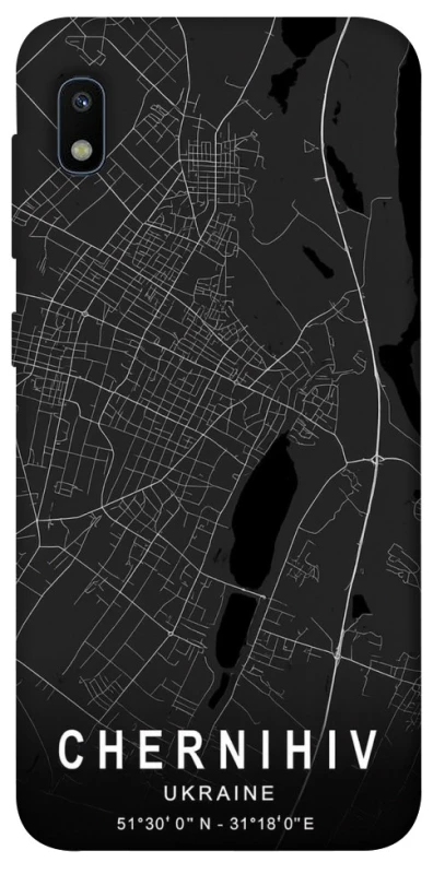 Чохол на Samsung Galaxy A10 (A105F) Chernihiv map фото 1 з 1