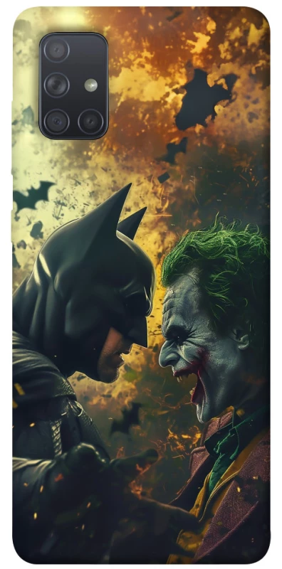 Чохол на Samsung Galaxy A71 Batman and the Joker фото 1 з 1