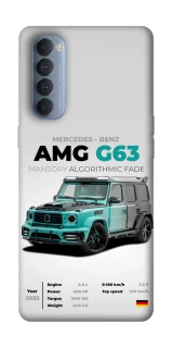 Чохол на Oppo Reno 4 Pro Mint amg G63 фото 1 з 1