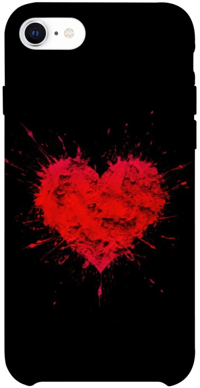 Чохол на Apple iPhone SE (2020) Splash heart фото 1 з 1