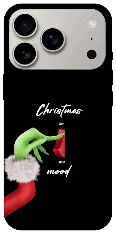 Чехол на Apple iPhone 18 Pro Grinch mood фото 2 из 2