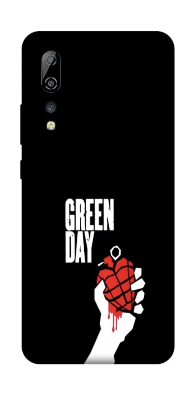 Чохол на ZTE Axon 10 Pro Green Day logo фото 1 з 1