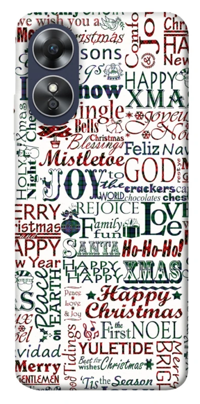 Чохол на Oppo A17 Christmas mood ver.3 фото 1 з 1