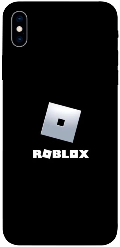 Чохол на Apple iPhone XS Max (6.5") Roblox logo black фото 1 з 1