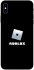 Чохол на Apple iPhone XS Max (6.5") Roblox logo black фото 1 з 1