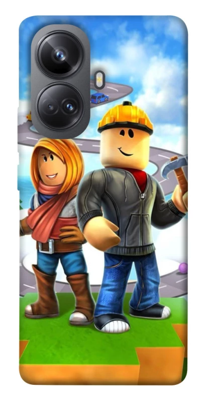 Чехол на Realme 10 Pro+ Roblox Builder Adventure фото 1 из 1