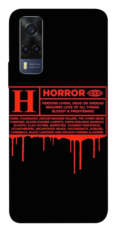 Чохол на Vivo Y53s Horror Halloween фото 1 з 1