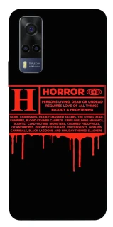 Чохол на Vivo Y53s Horror Halloween фото 1 з 1
