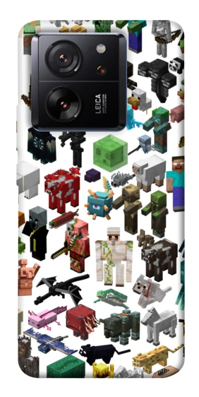 Чохол на Xiaomi 13T Minecraft v4 фото 1 з 1