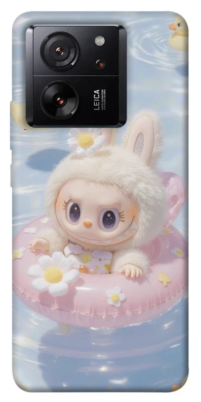 Чохол на Xiaomi 13T Pro Labubu swimming фото 1 з 1