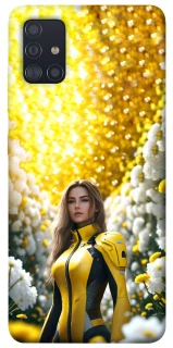 Чехол на Samsung Galaxy A51 Cyber space girl ver.2 фото 1 из 1
