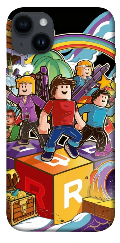Чохол на Apple iPhone 14 Plus (6.7") Roblox family фото 1 з 1