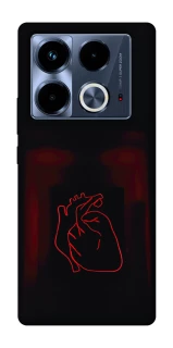 Чохол на Infinix Note 40 4G Червоне серце фото 1 з 1