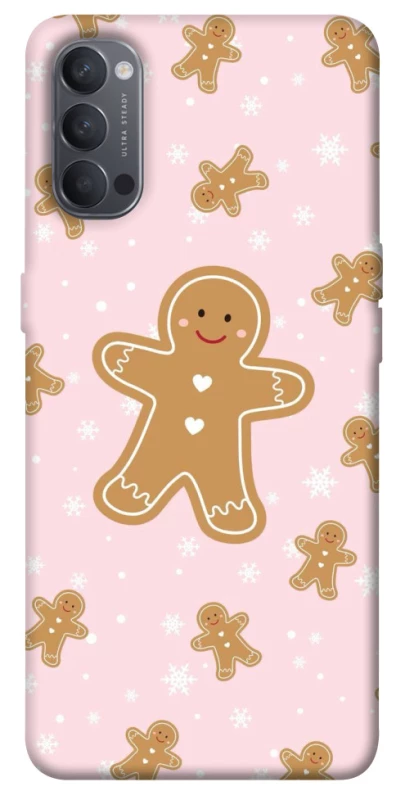 Чехол на Oppo Reno 4 Новогодний v39 фото 1 из 1