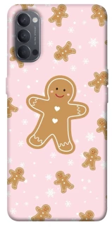 Чохол на Oppo Reno 4 Новорічний v39 фото 1 з 1