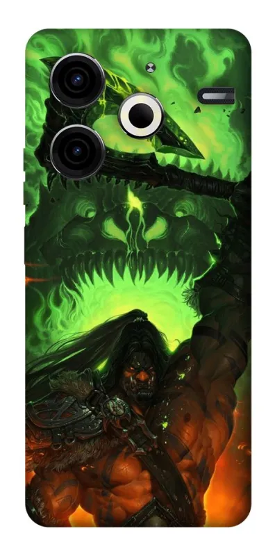 Чохол на TECNO Pova 6 Neo (LI6) Gromash Hellscream фото 1 з 1