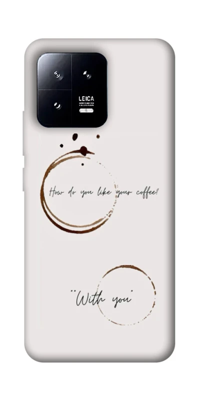 Чохол на Xiaomi 13 Coffee with you фото 1 з 1