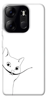 Чехол на Tecno Spark Go 2023 Кот Дали фото 1 из 1