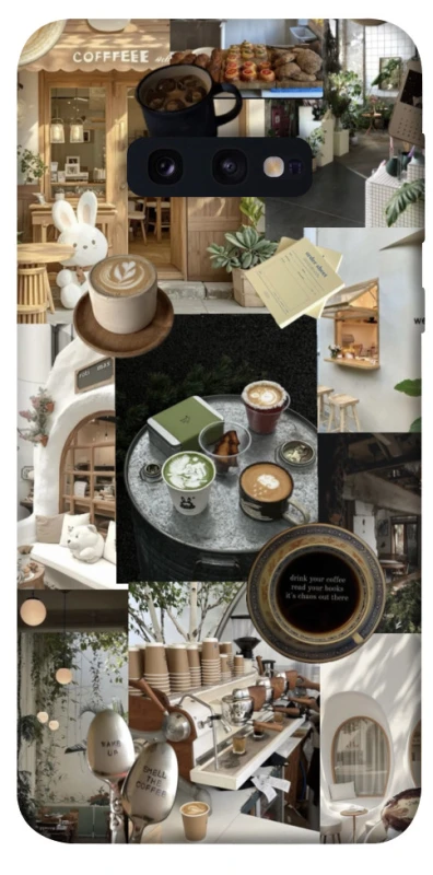Чохол на Samsung Galaxy S10e Coffee collage ver.4 фото 1 з 1