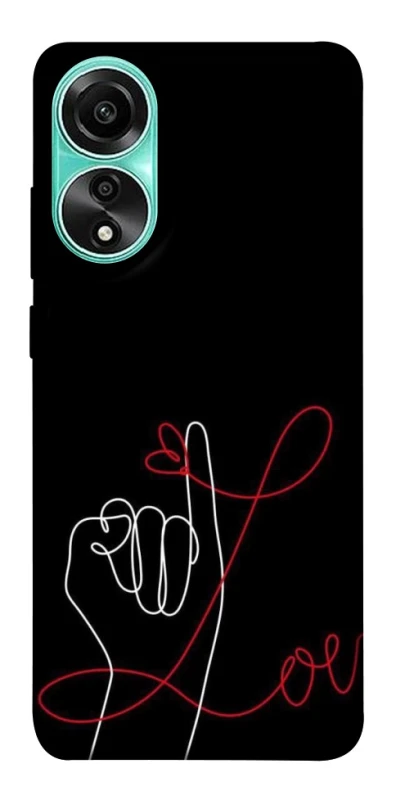 Чехол на Oppo A78 4G Pair romantic theme ver.9 фото 1 из 1