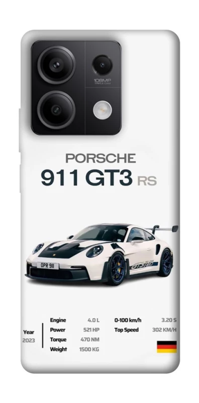 Чехол на Xiaomi Redmi Note 13 5G Porsche 911 GT3 фото 1 из 1