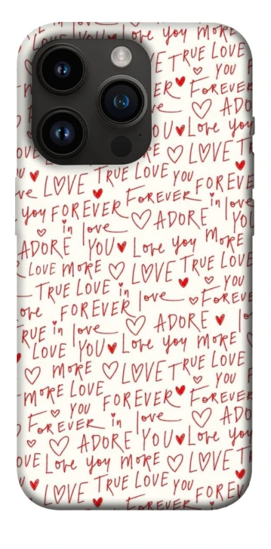 Чохол на Apple iPhone 14 Pro (6.1") Love aesthetic ver.4 фото 1 з 1