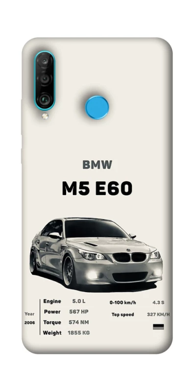 Чохол на Huawei P30 lite BMW M5 E60 фото 1 з 1