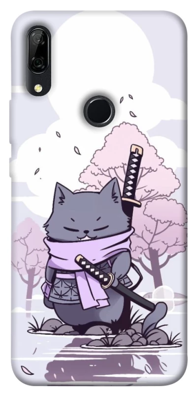 Чехол на Huawei P Smart Z Samurai cat фото 1 из 1