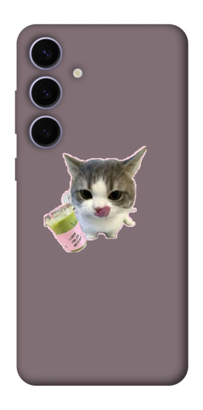 Чохол на Samsung Galaxy S25+ cat matcha фото 1 з 1