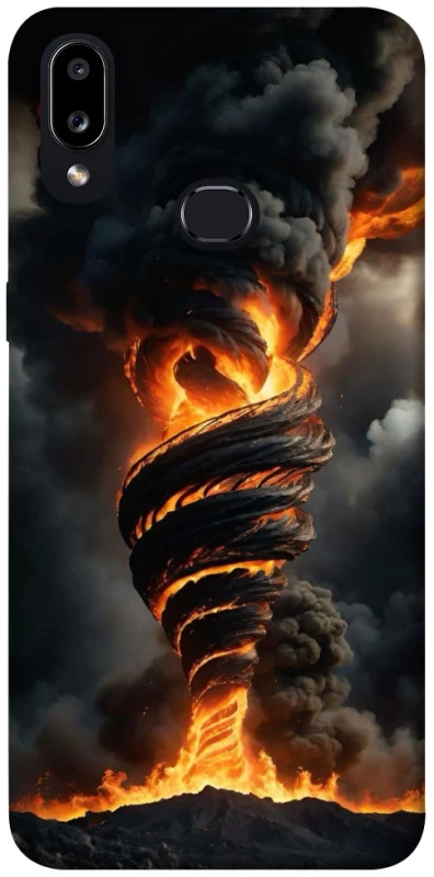 Чехол на Samsung Galaxy A10s Огненный торнадо фото 1 из 1
