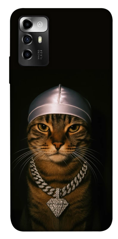 Чехол на ZTE Blade V40 Vita Cat in Bling фото 1 из 1