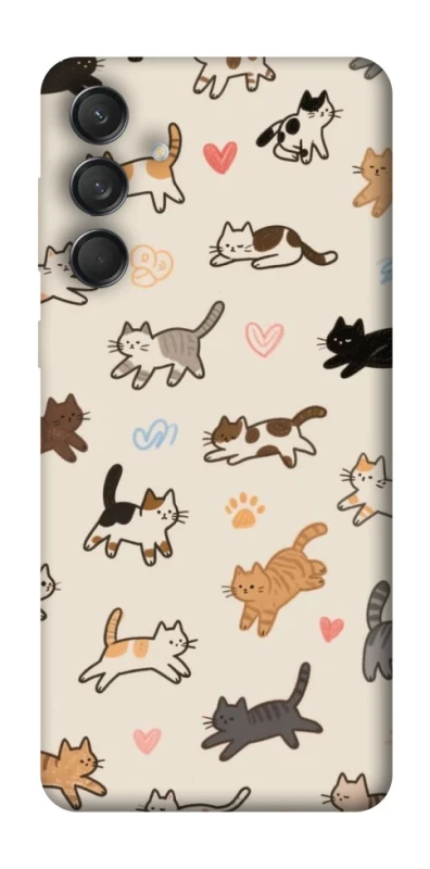 Чохол на Samsung Galaxy M55 Cat style ver.2 фото 1 з 1