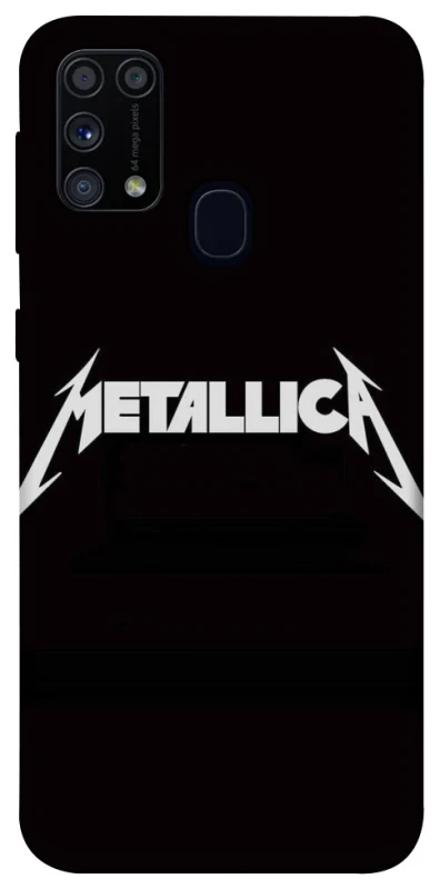 Чехол на Samsung Galaxy M31 Metallica logo фото 1 Чехол на Samsung Galaxy M31 Metallica logo фото 1 из 1