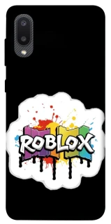 Чохол на Samsung Galaxy A02 Roblox logo ver.2 фото 1 з 1