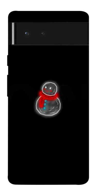 Чехол на Google Pixel 6 Snowman фото 1 из 1