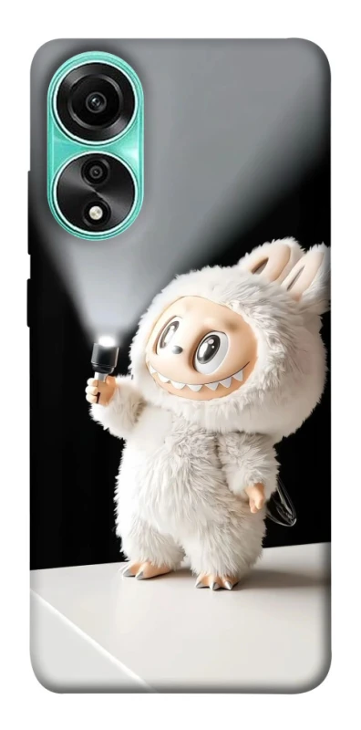 Чохол на Oppo A78 4G Labubu with flashlight ver.2 фото 1 з 1