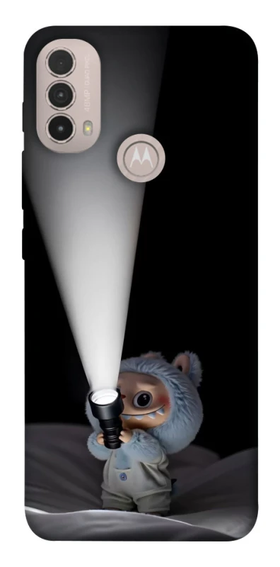 Чохол на Motorola Moto E40 Labubu with flashlight ver.3 фото 1 з 1