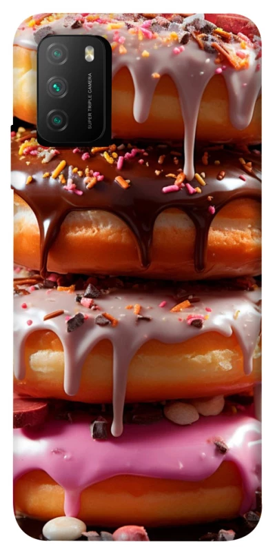 Чехол на Xiaomi Poco M3 Пончики фото 1 из 1