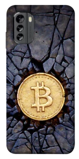 Чохол на Nokia G60 Bitcoin cracks фото 1 з 1